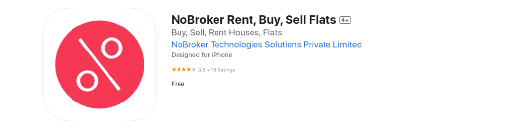 NoBroker Rent Buy Sell Flats on the App Store