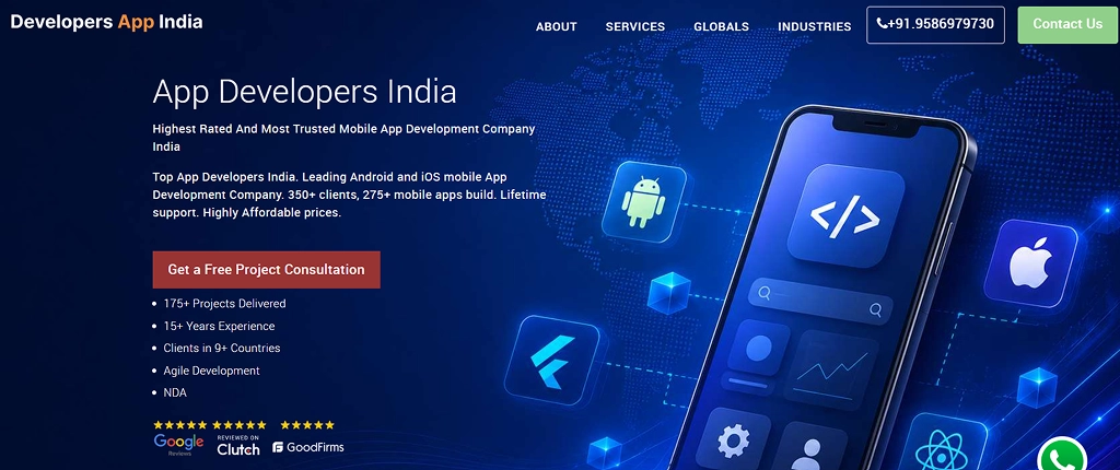 developers app India mobile development company