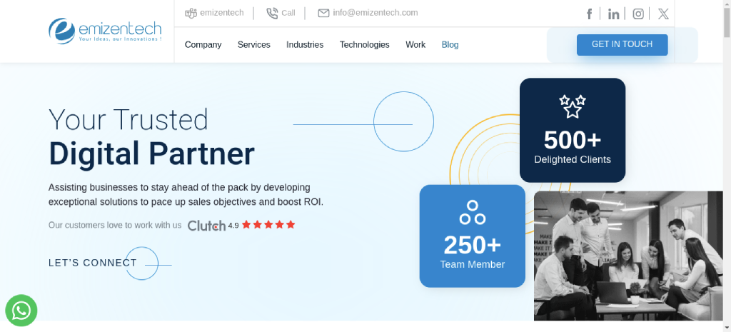 Global Mobile Web Ecommerce Development Experts Emizentech