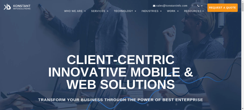 KonstantInfo Web Mobile App Development Agency USA