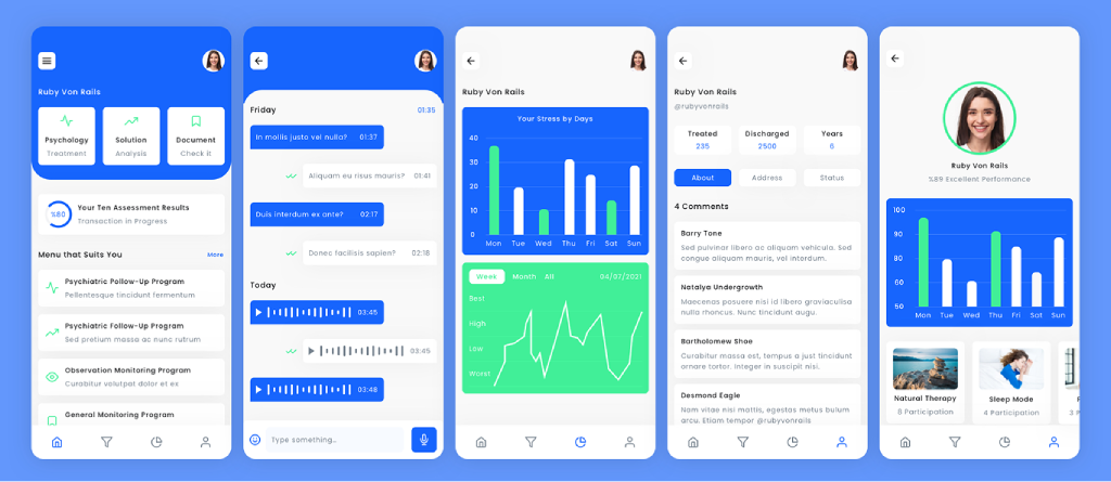 ai mental health app development