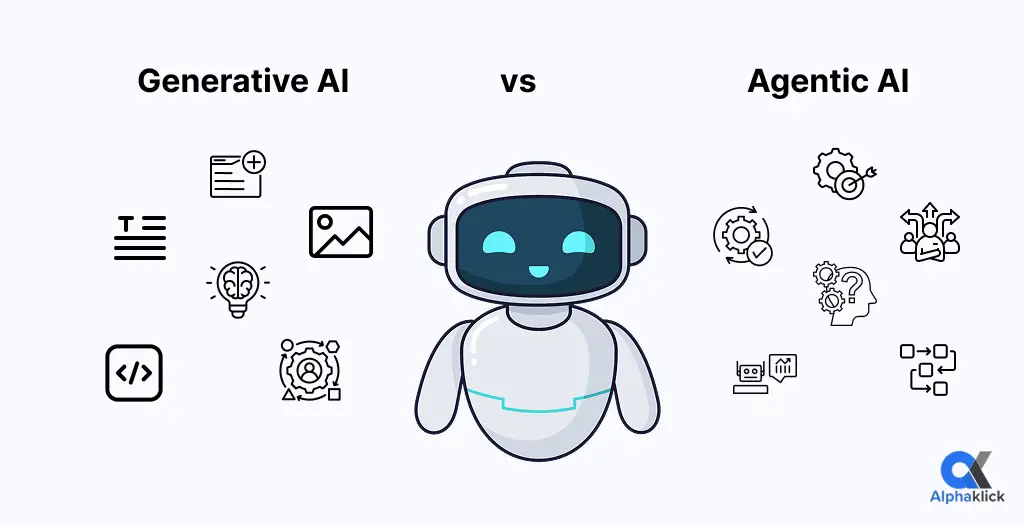 generative ai vs agentic ai
