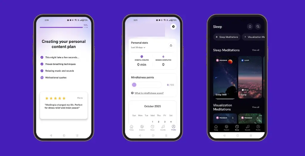 mental wellness app features