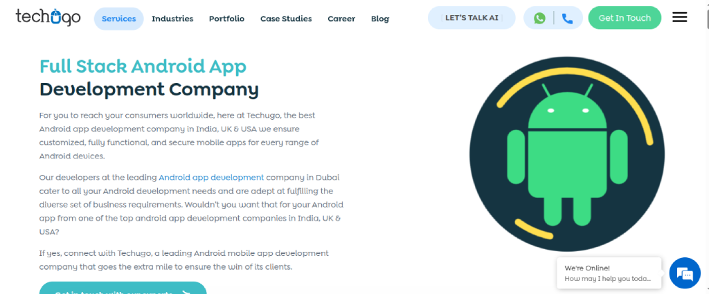 Techugo Android App Developer Company