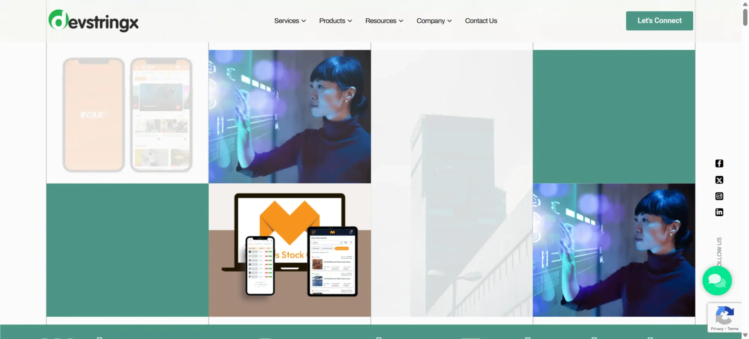 Devstringx hybrid mobile app development services scaled