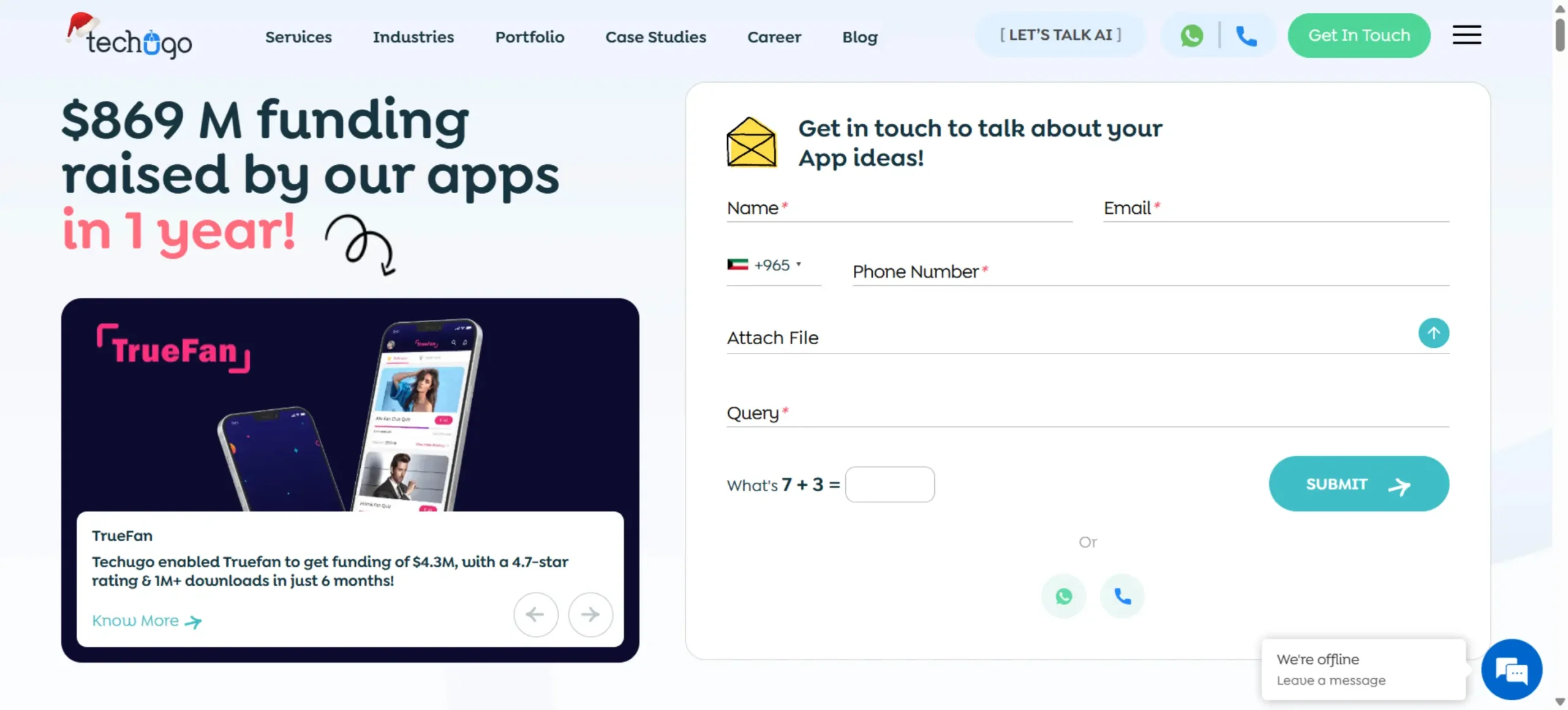 techugo Top Mobile App Development Company scaled