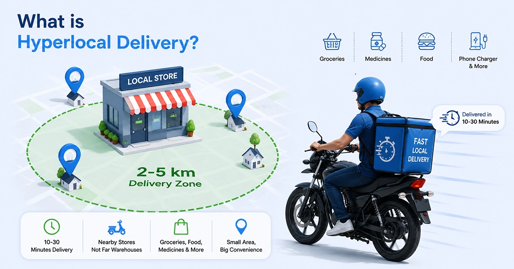Hyperlocal Delivery Mobile App