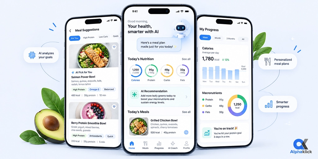 AI-powered nutrition mobile app